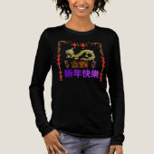 Golden Dragon Rising Tri-Blend Shirt (Voorkant)