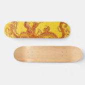 Golden Dragon Skateboard (Horizontaal)
