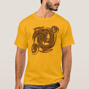 Golden Dragon Star T-shirt