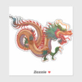Golden Dragon Sticker (Vel)