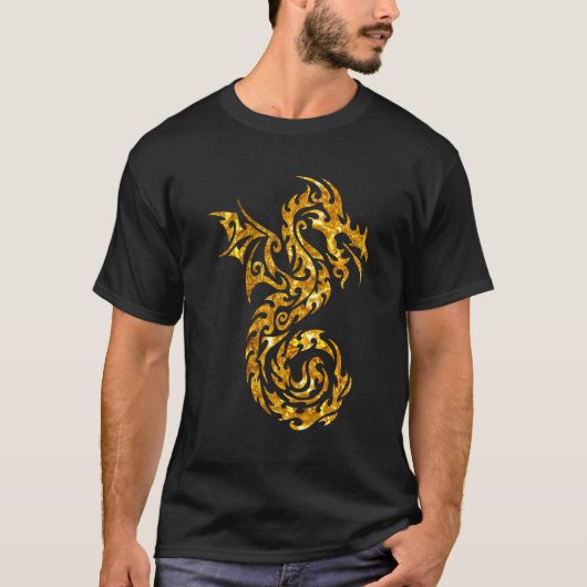 Golden Dragon T-shirt (Voorkant)