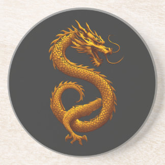 Golden Dragon Zandsteen Onderzetter