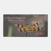 Golden Dragonfly All Good Things Wild and Free (Recto)