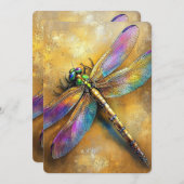 Golden Dragonfly Kaart (Voorkant / Achterkant)