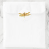 Golden Dragonfly Sticker (Tas)