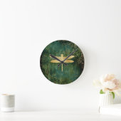 Golden Dragonfly Wall klok (Huis)