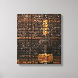 Golden Dreams 10/14 door Max Zaxster Canvas Afdruk