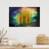 Golden Dreams Escape Poster (Keuken)