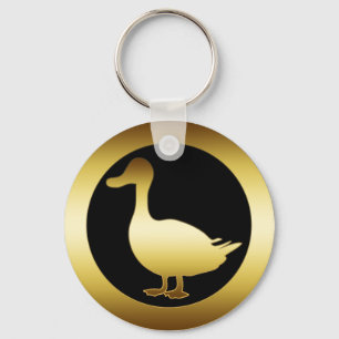 GOLDEN DUCK SLEUTELHANGER