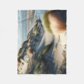 Golden Dunes Fleece Deken (Voorkant)