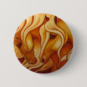 Golden Duo Ronde Button 5,7 Cm