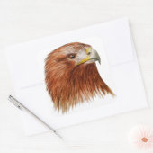 Golden Eagle 2011 Vierkante Sticker (Envelop)
