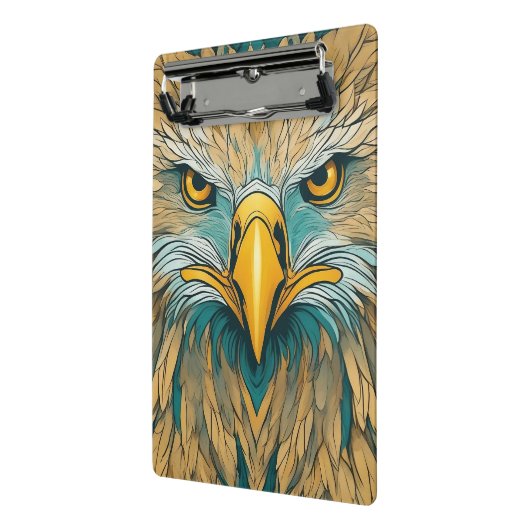 Golden Eagle Artwork Mini Klembord (Angled2)
