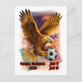 Golden Eagle brings the Ball for the event 2026 on Feestdagenkaart