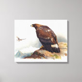 Golden Eagle Canvas Afdruk (Voorkant)
