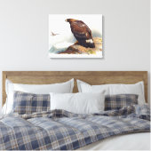 Golden Eagle Canvas Afdruk (Insitu (Slaapkamer))