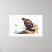 Golden Eagle Canvas Afdruk (Voorkant)