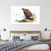 Golden Eagle Canvas Afdruk (Insitu (Slaapkamer))