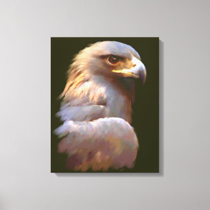 Golden Eagle Canvas Afdruk