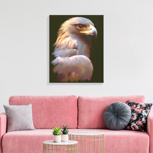 Golden Eagle Canvas Afdruk (Insitu (Woonkamer))