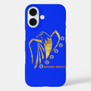 Golden eagle iPhone 16 hoesje