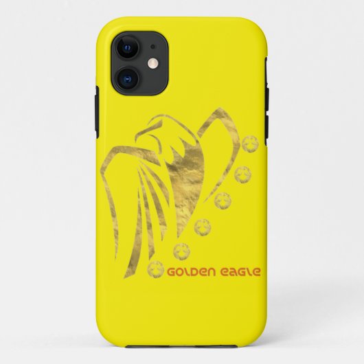 Golden eagle Case-Mate iPhone case (Achterkant)