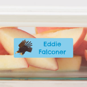 Golden Eagle Grappige cartoon gepersonaliseerd Labels