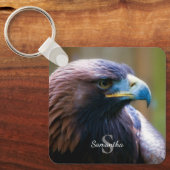 Golden Eagle Keyring Sleutelhanger (Voorkant)