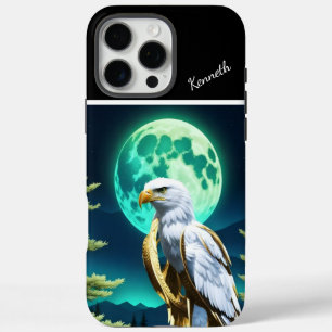 Golden Eagle Moon horloge iPhone 16 Pro Max Hoesje