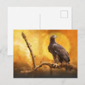 Golden Eagle THE GOLDEN ONE Briefkaart (Voorkant / Achterkant)