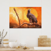 Golden Eagle THE GOLDEN ONE Poster (Keuken)
