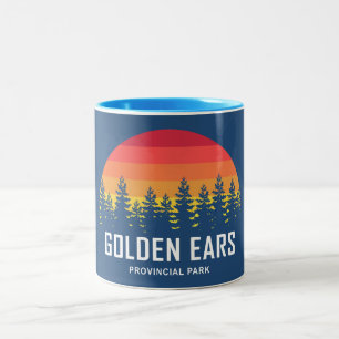 Golden Ears Provincial Park Brits-Columbia Tweekleurige Koffiemok