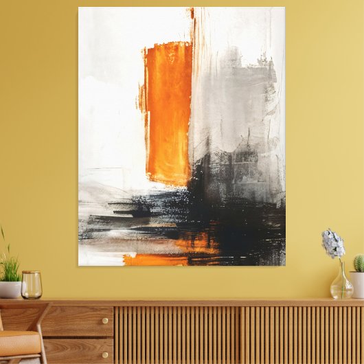 Golden Eclipse Canvas Afdruk (Insitu (Woonkamer))