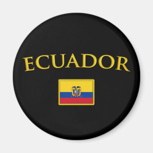 Golden Ecuador Magneet