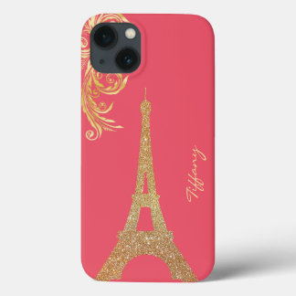 Golden Eiffel Tower Custom Samsung Note 4 Coque