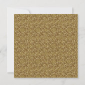 Golden Elegance Faire-part de mariage (Dos)