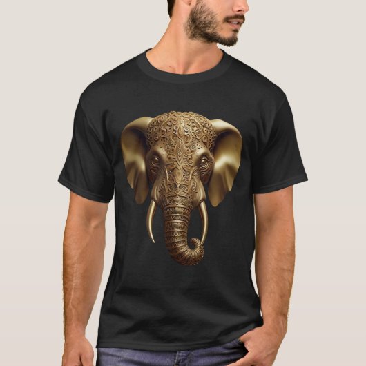 Golden Elephant T-shirt (Voorkant)