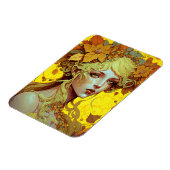 Golden Elf Fairy Fae Fantasy Art Magneet (Linkerzijde)