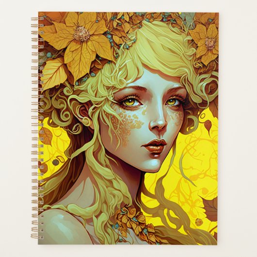 Golden Elf Fairy Fae Imaginaire Art (Devant)