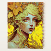 Golden Elf Fairy Fae Imaginaire Art (Dos)