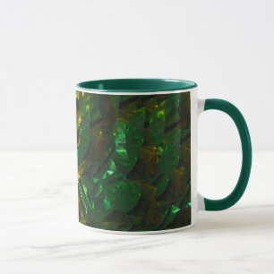 Golden Emerald Mug