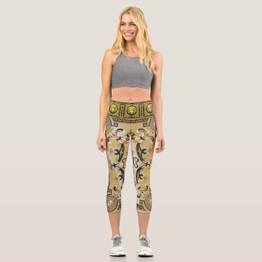 Golden Empire français Medusa Capri Leggings (Recto)