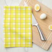 Golden en geelpootjes op White Kitchen Towel Theedoek (Quarter Fold)