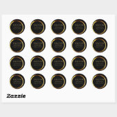 Golden- en zwarte labels (Vel)