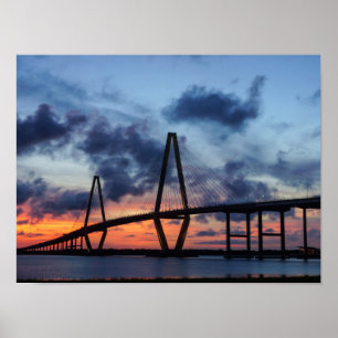 Golden Evening in Arthur Ravenel Poster