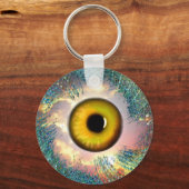 Golden Eye Lucky Charm Sleutelhanger (Voorkant)