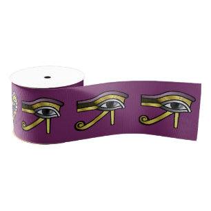Golden Eye of Horus Grosgrain Lint