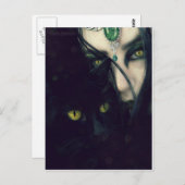 Golden Eyes Briefkaart (Voorkant / Achterkant)