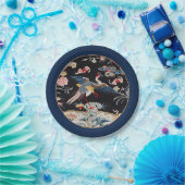 Golden faasant & Quing-dynastie/imperiaal China Pa Papieren Bordje (Feest)