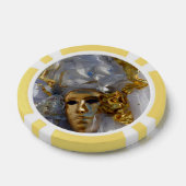 Golden Face Poker Chips (Enkel)